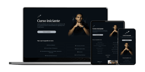 Captura de tela do projeto David Soares